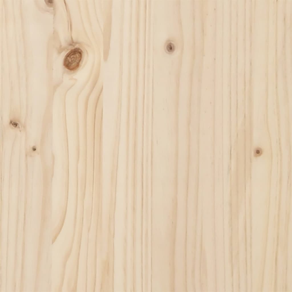  Gartentisch 100x50x75 cm Massivholz Kiefer