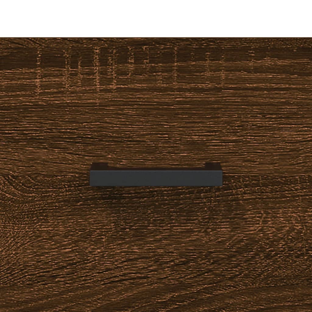  Wandschrank Braun Eichen-Optik 80x36,5x35 cm Holzwerkstoff