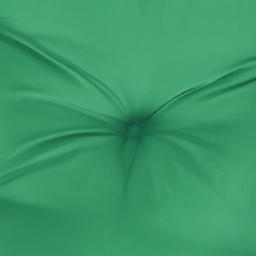  Gartenbank-Auflagen 2 Stk. Grün 100x50x7 cm Oxford-Gewebe