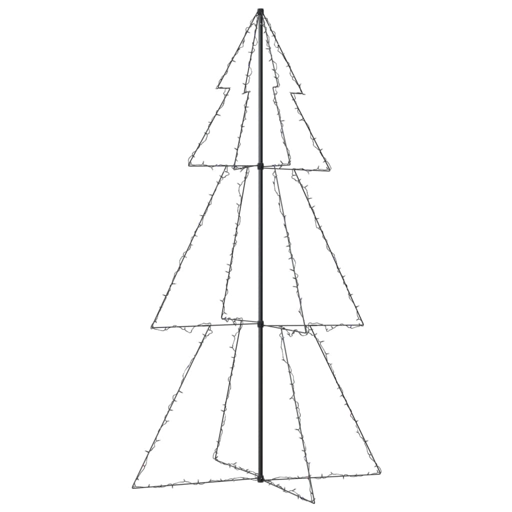  Weihnachtsbaum in Kegelform 300 LEDs Indoor & Outdoor 120x220cm