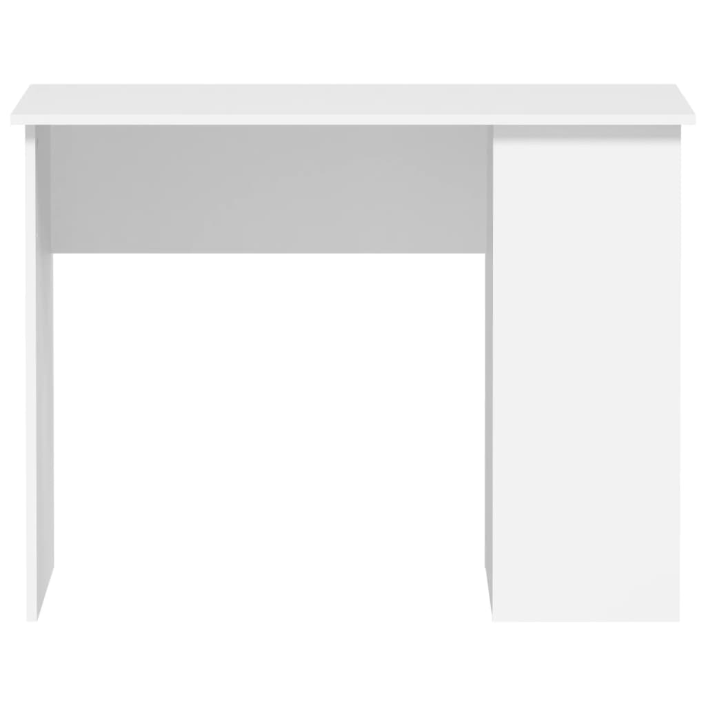  Schreibtisch Weiß 100x55x75 cm Holzwerkstoff