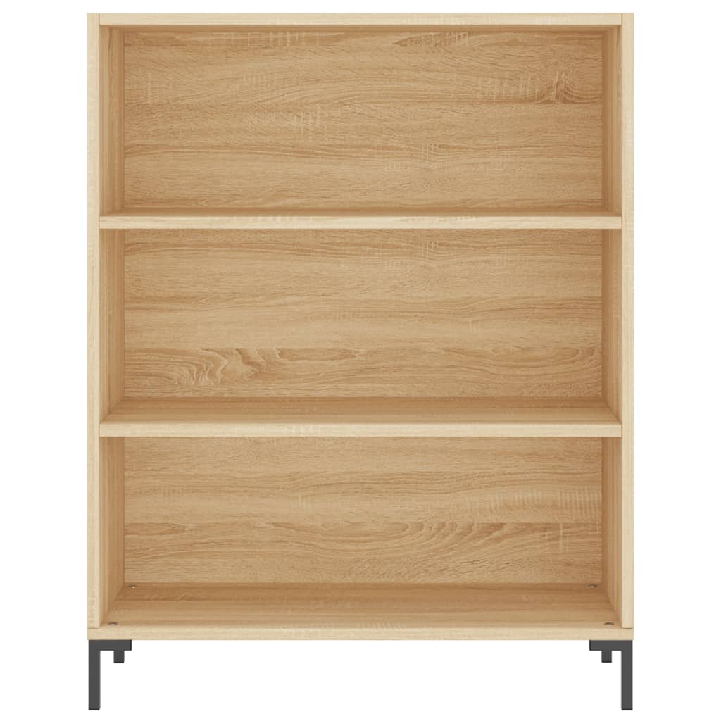  Bücherregal Sonoma-Eiche 69,5x32,5x90 cm Holzwerkstoff