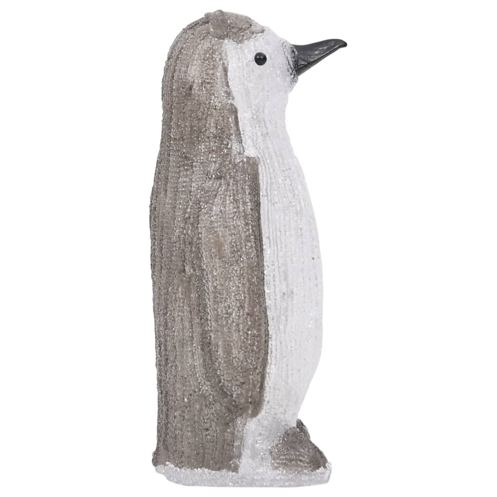  LED-Weihnachtsfigur Pinguin Acryl Indoor und Outdoor 30 cm