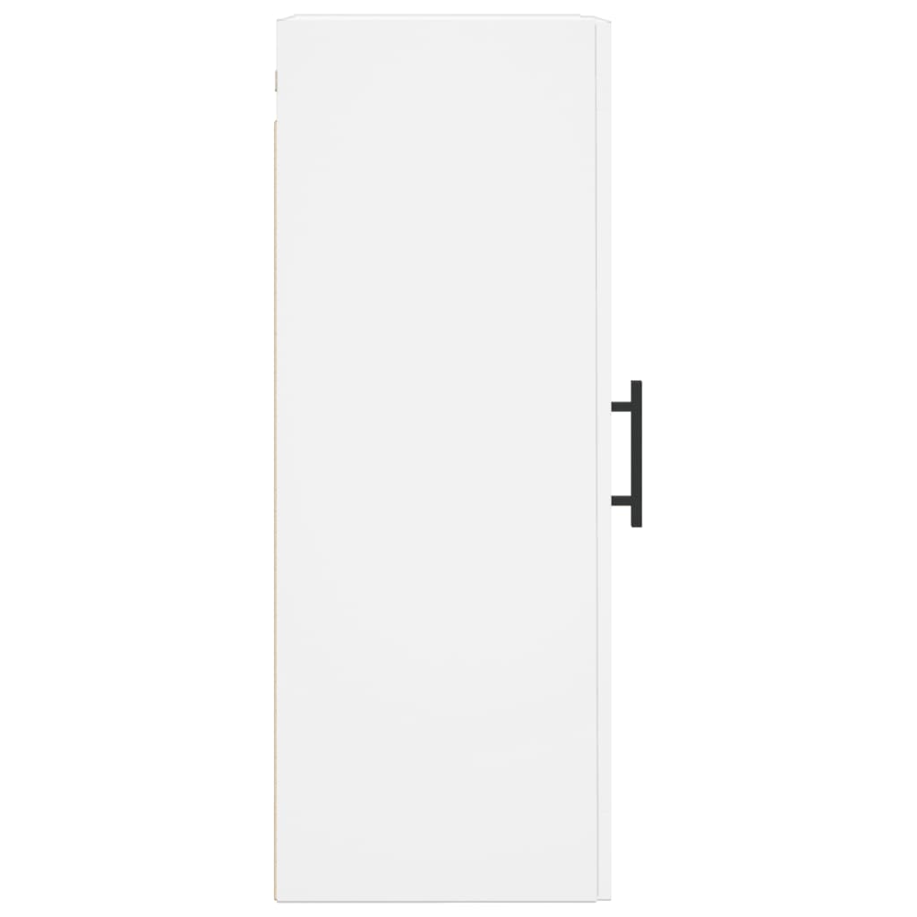  Wandschrank Weiß 34,5x34x90 cm