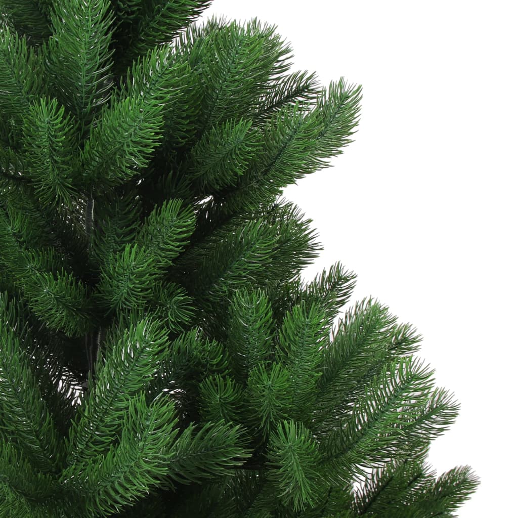  Künstlicher Weihnachtsbaum Nordmann LED & Kugeln Grün 210 cm