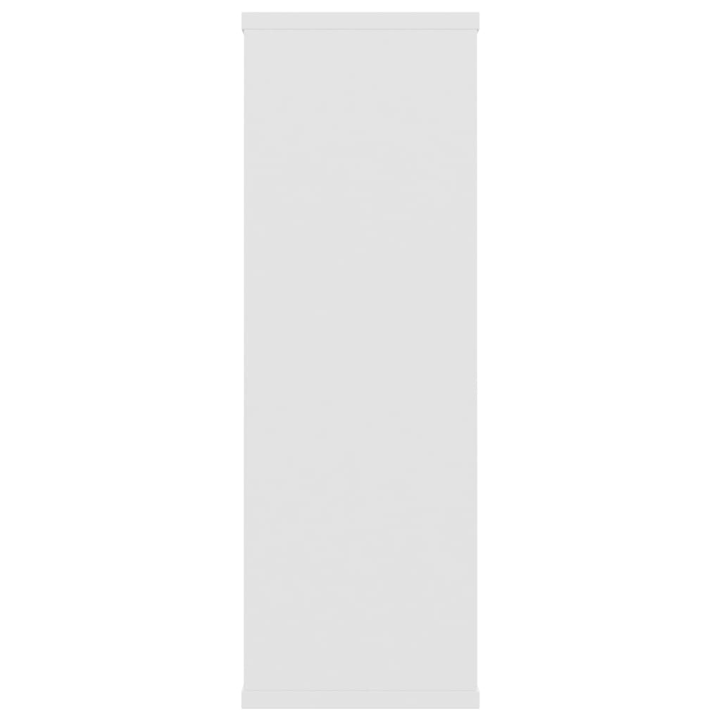  Wandregale Weiß 104x20x58,5 cm Holzwerkstoff