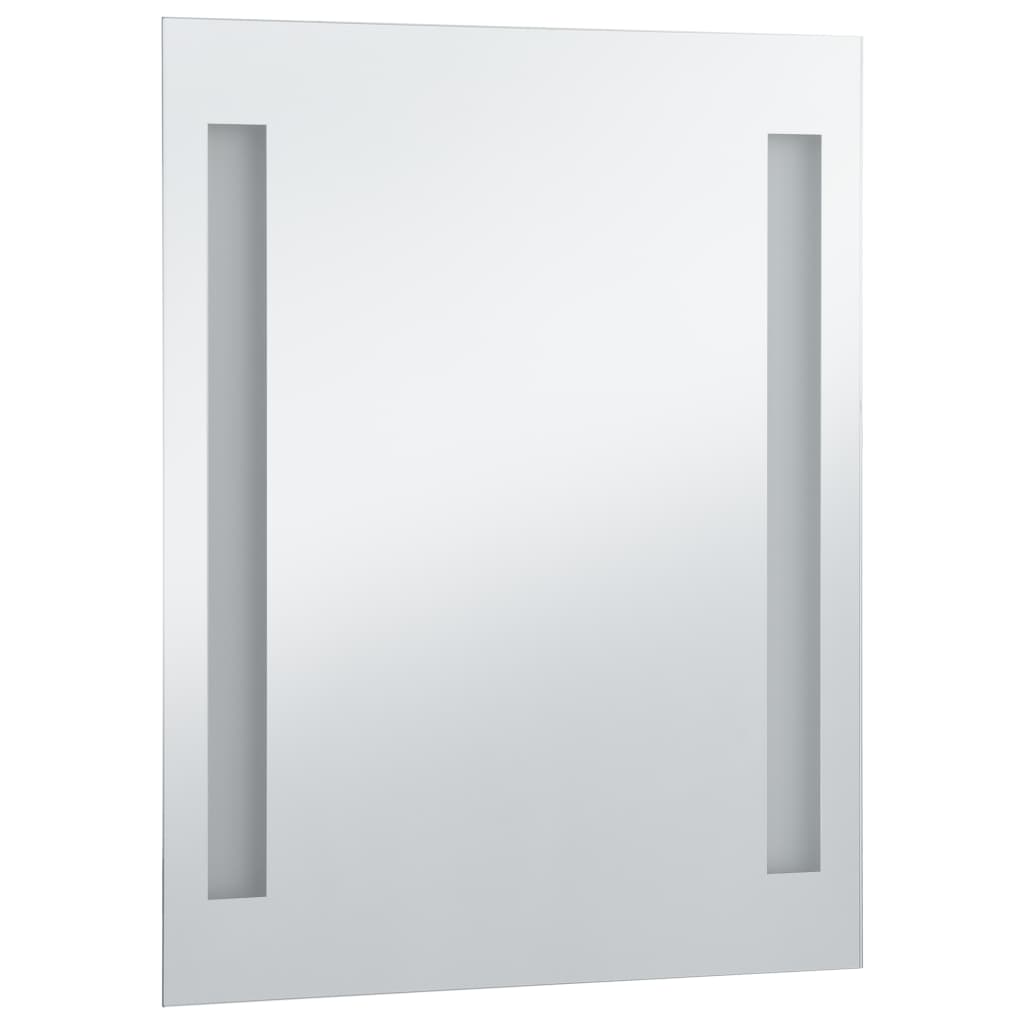  Badezimmer-Wandspiegel mit LEDs 60x80 cm