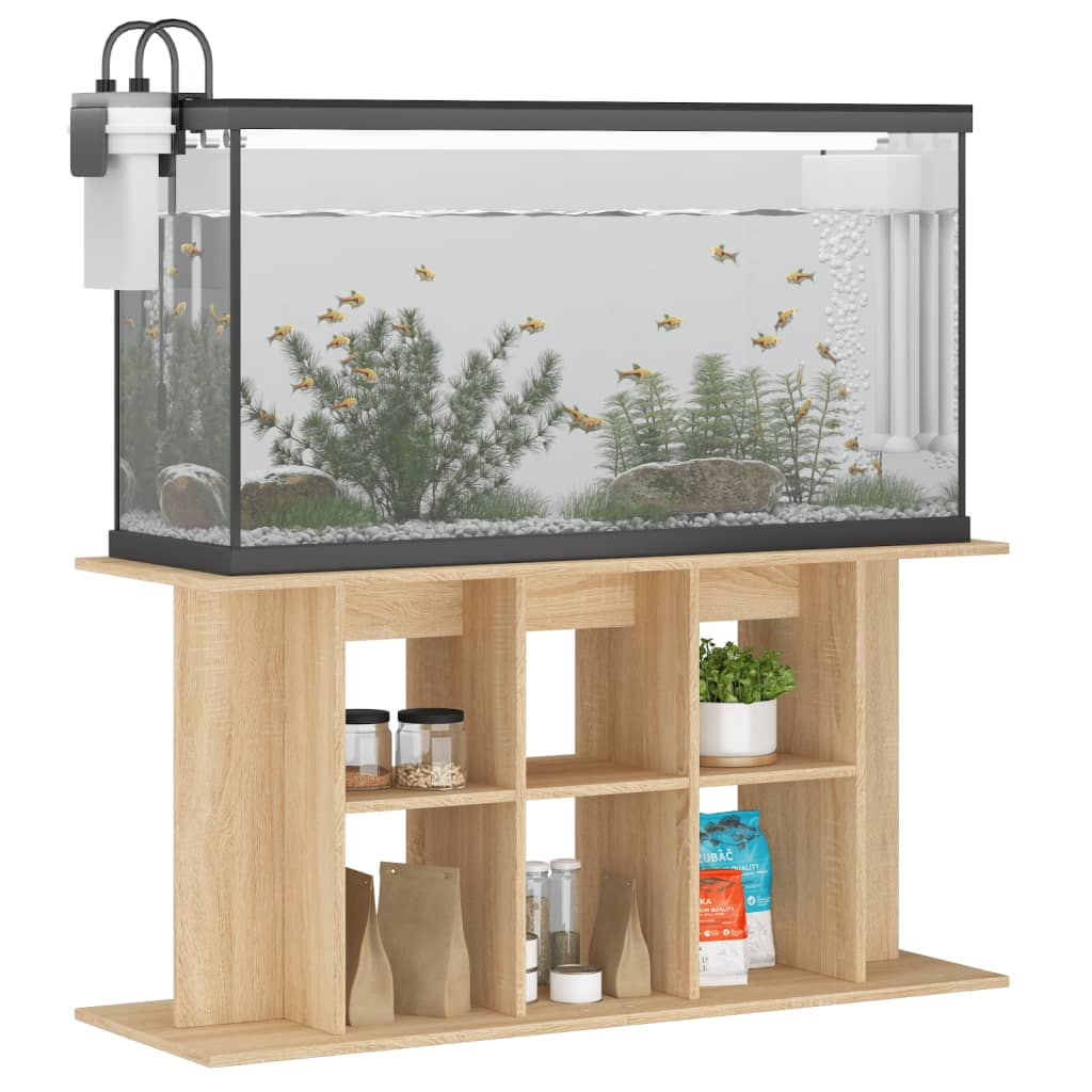  Aquariumständer Sonoma-Eiche 120x40x60 cm Holzwerkstoff