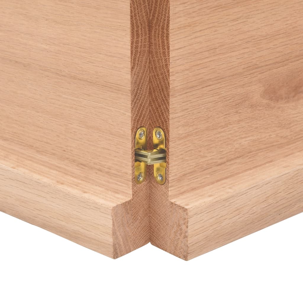  Tischplatte 180x60x(2-4) cm Massivholz Behandelt Baumkante