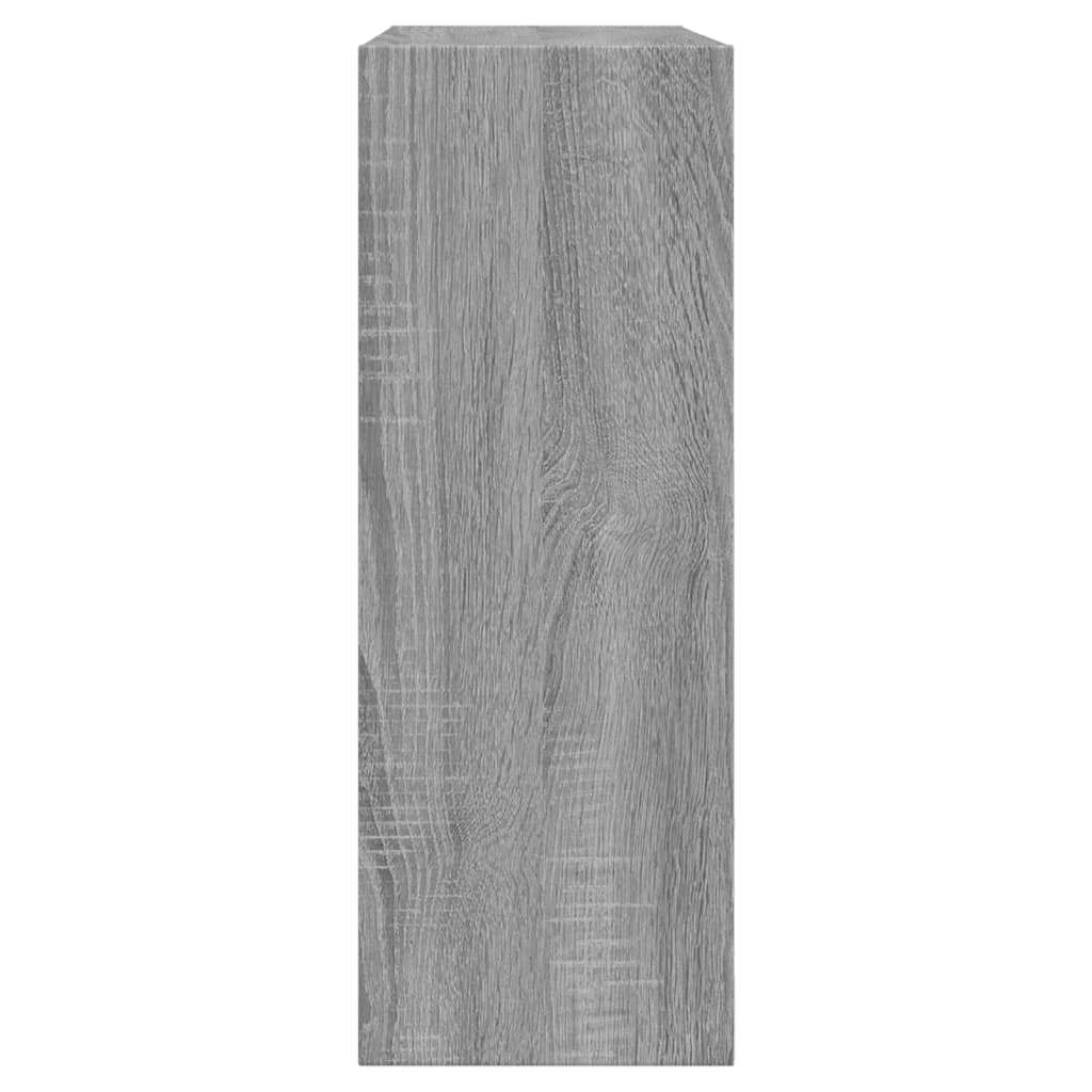  Schuhregal Grau Sonoma 60x21x57 cm Holzwerkstoff