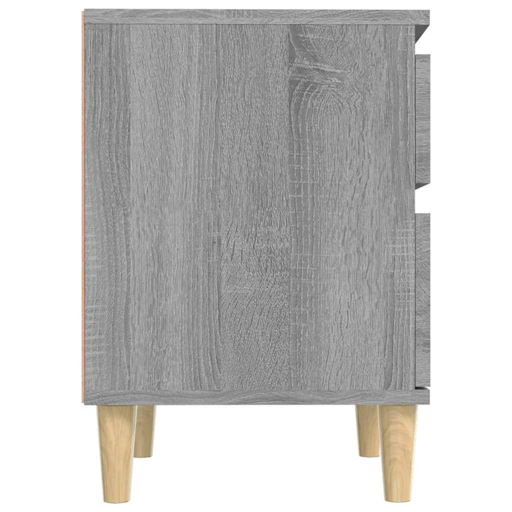  Nachttisch Grau Sonoma 40x35x50 cm