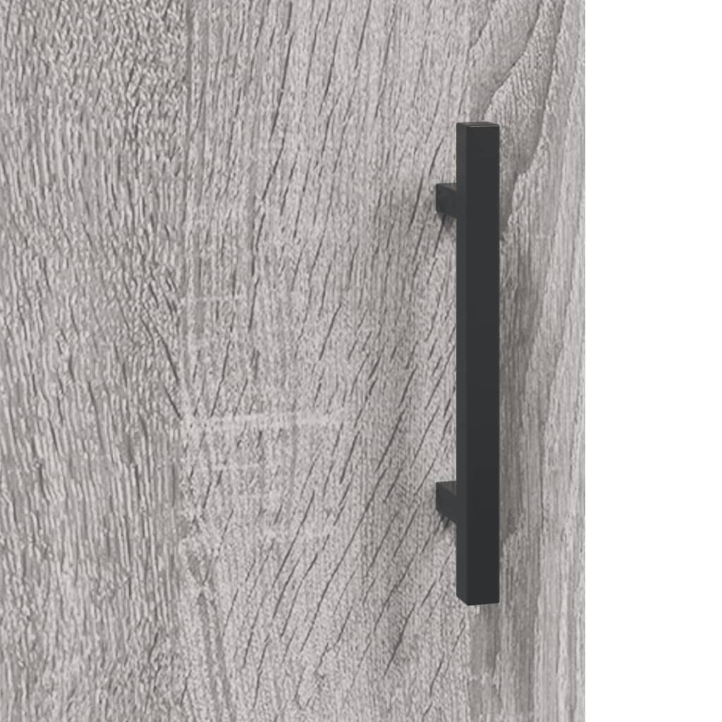  Wandschrank Grau Sonoma 60x31x70 cm Holzwerkstoff