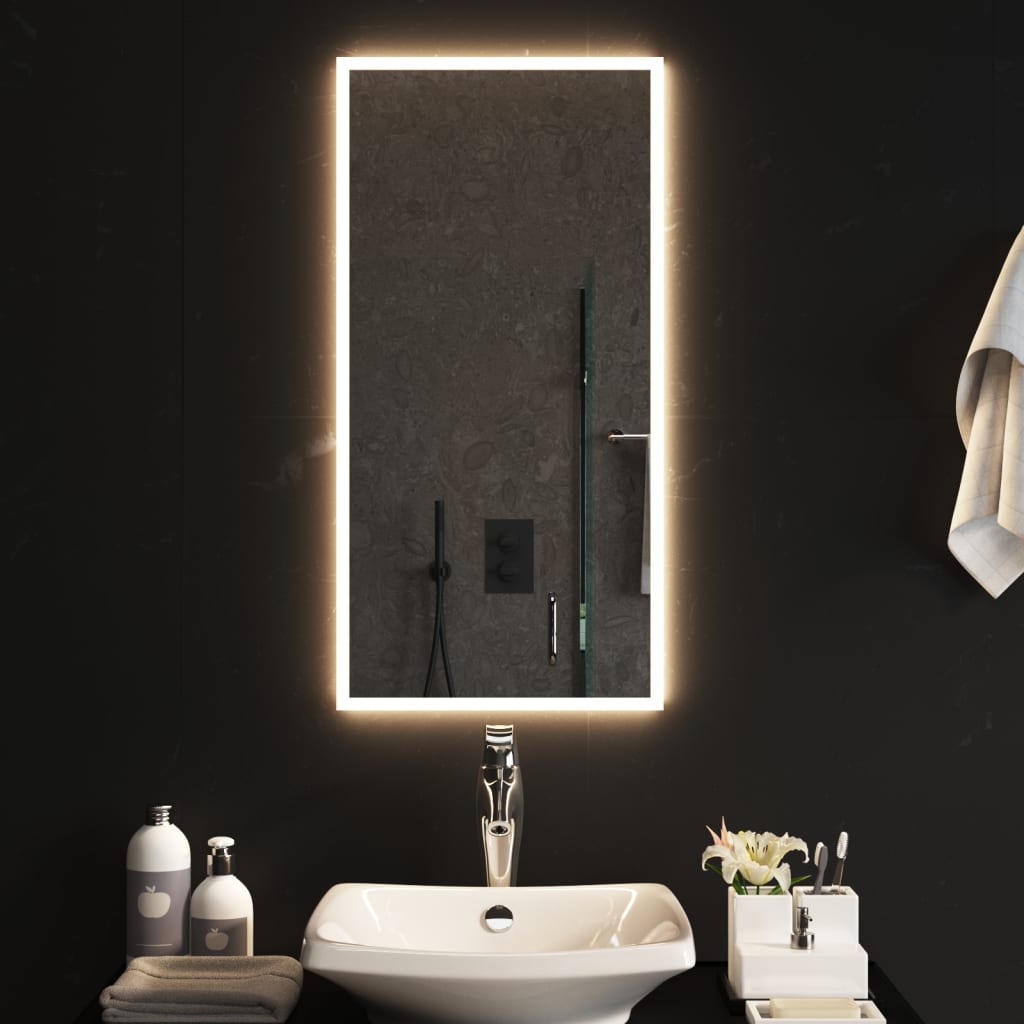  LED-Badspiegel 40x80 cm