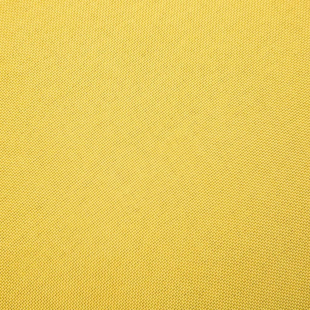  2-Sitzer-Sofa Stoff Gelb