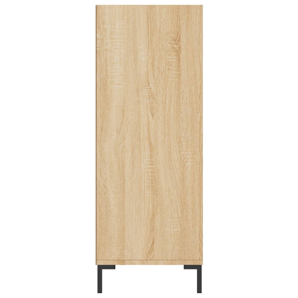  Bücherregal Sonoma-Eiche 69,5x32,5x90 cm Holzwerkstoff