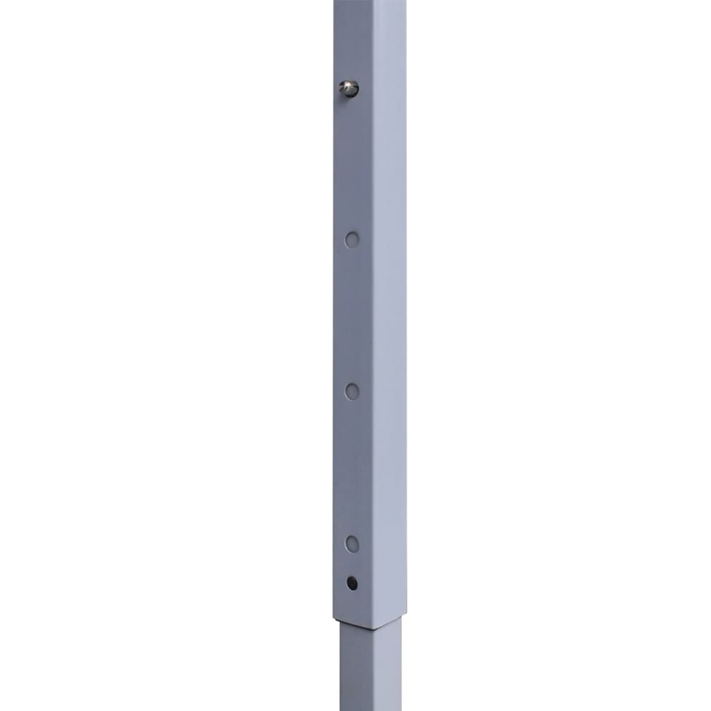  Profi-Partyzelt Faltbar 2×2 m Stahl Weiß