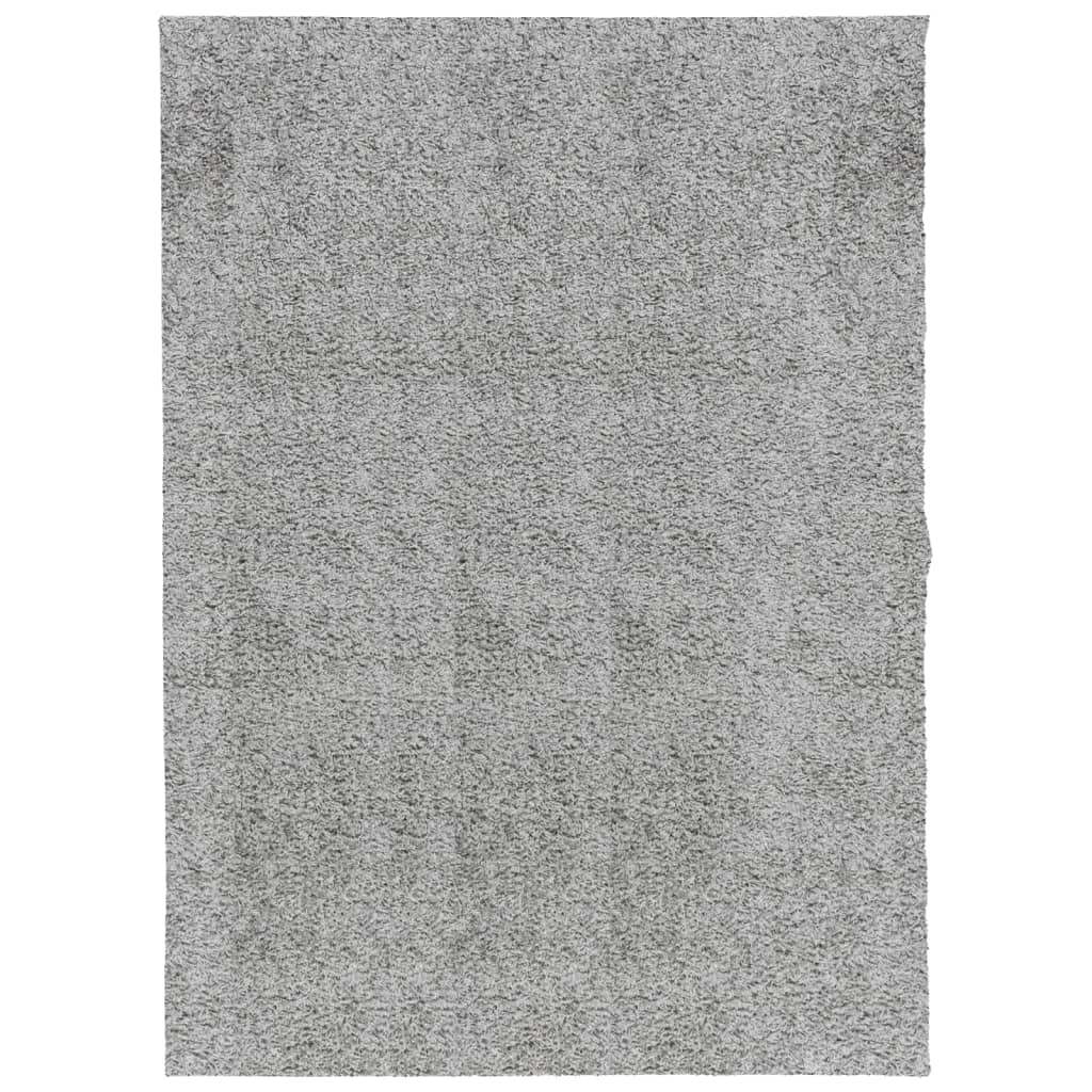  Shaggy-Teppich PAMPLONA Hochflor Modern Grau 140x200 cm